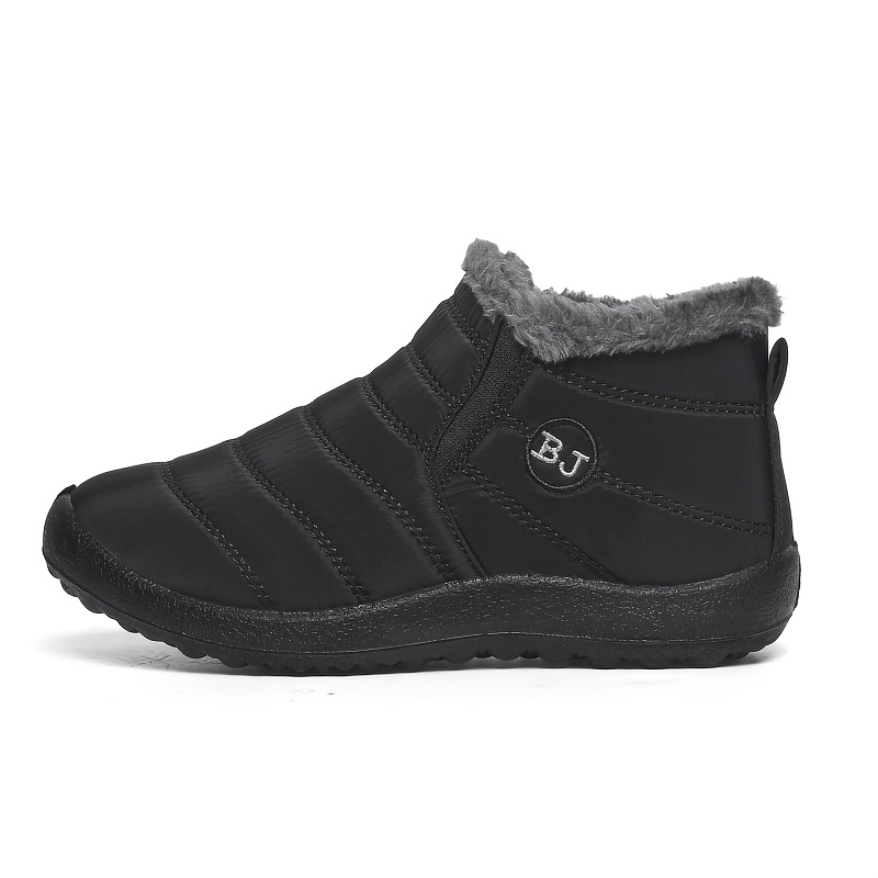 Men and Women Warm Plush Lined Winter Boots for Daily Wear