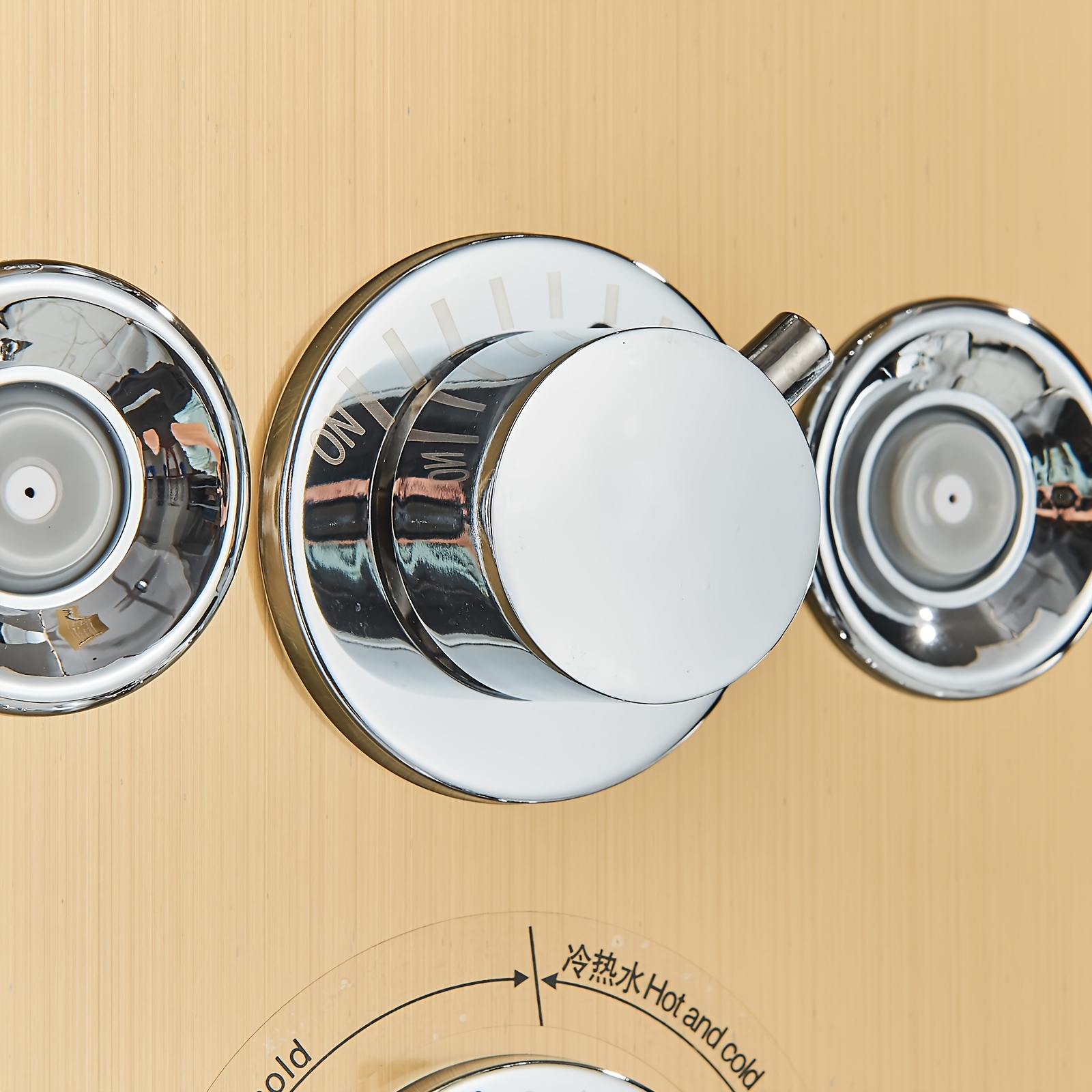 Stainless Steel Shower Tower Panel with 5-in-1 Functionality