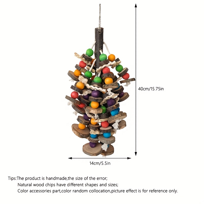 Parrots Toys, Perches, And Use Ladders. Enjoy Wooden Blocks, Nut Strings, And Other Climbing Toys For Beak Grinding And Their Cages