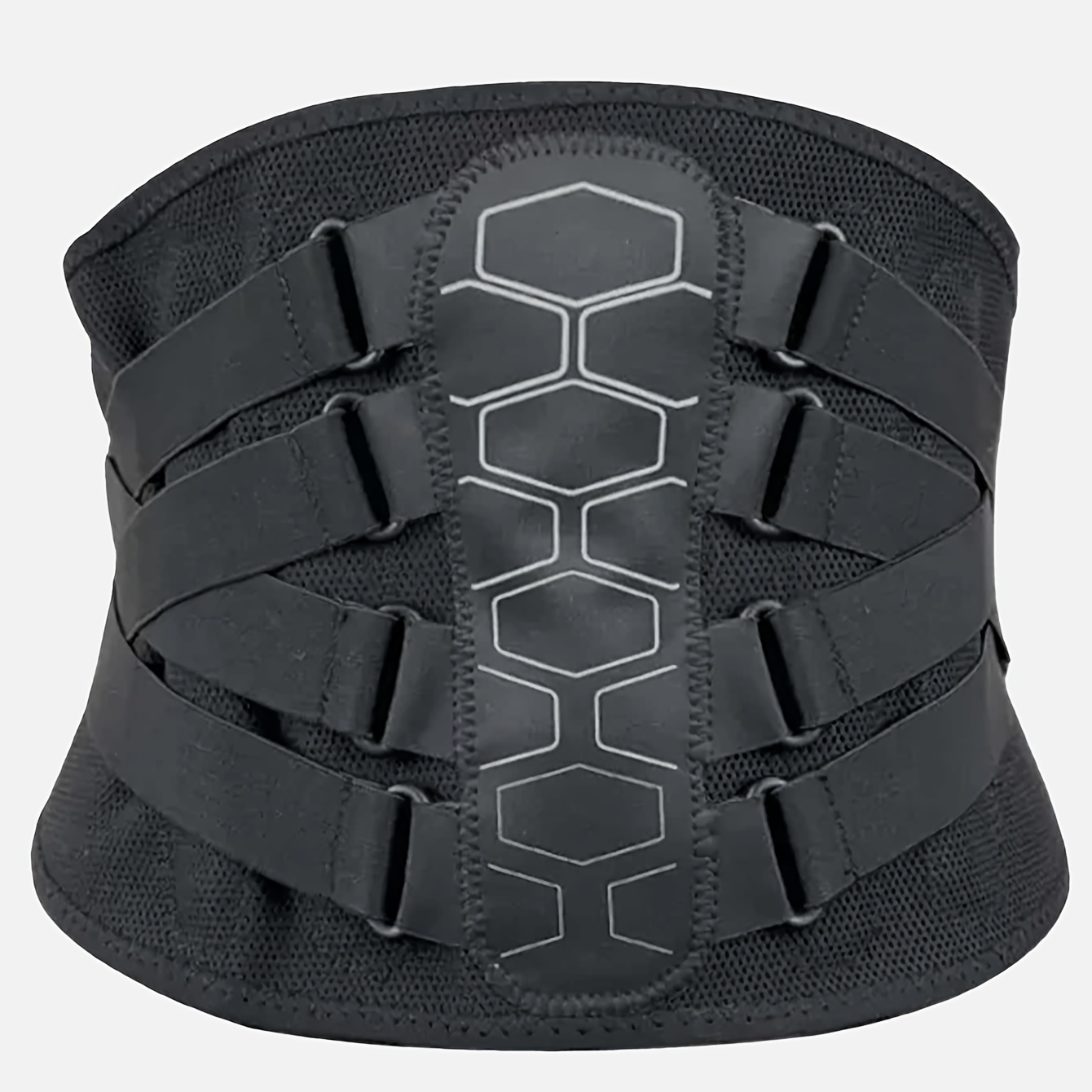 men's neoprene waist support belt sports fitness – dual Temu Oman