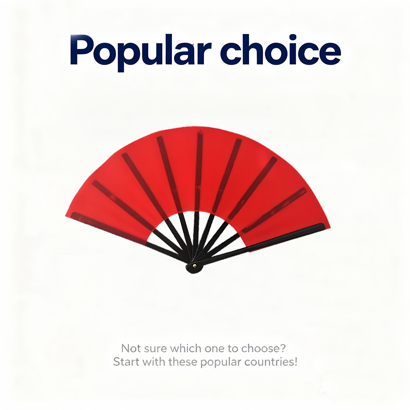 TEMU 1pc 1pcs Ink Brand 1pc Solid Red Folding Fan - 22cm Vibrant Matte Plastic Suitable For Hanukkah, Christmas, Easter, Day Decorations, Color Table