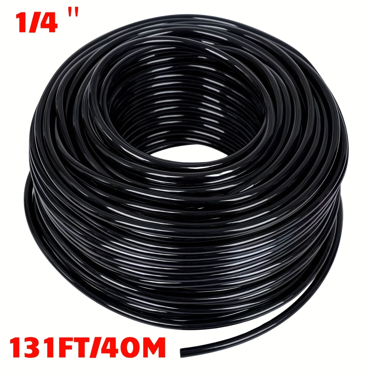 1pc Of 1/4 Inch (4/7mm) Pvc Garden Watering Tubing For Micro Irrigation Drip Irrigation Watering Kits, Suitable For Micro Irrigation Greenhouse Sprinkler Drip Irrigation Accessories