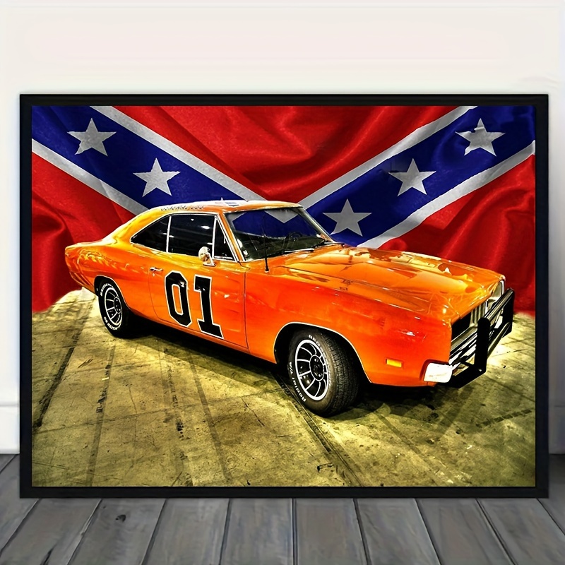 

For Dodge Car 5d Kit - Diy Art For , - For , Decor - Or - 11.8x15.75