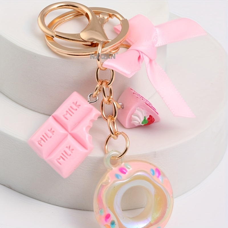 keychain donut sold on Temu United States