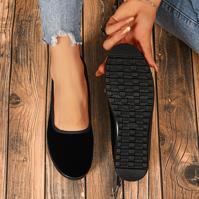 TEMU Women's Work Shoes Casual Shoes Single Shoes Breathable Soft Sole Lightweight Sneakers, Women Shoes