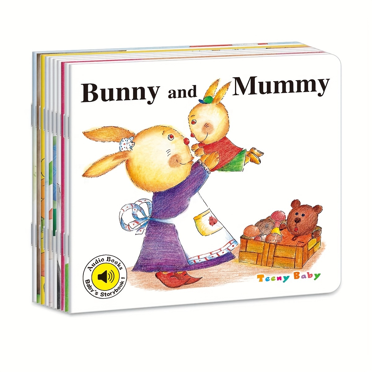 TEMU 1 Set Of 10 English Bedtime Story Picture Books Ten Different Short Stories Suitable For Children To Read Books Rounded Corners Design Does Not