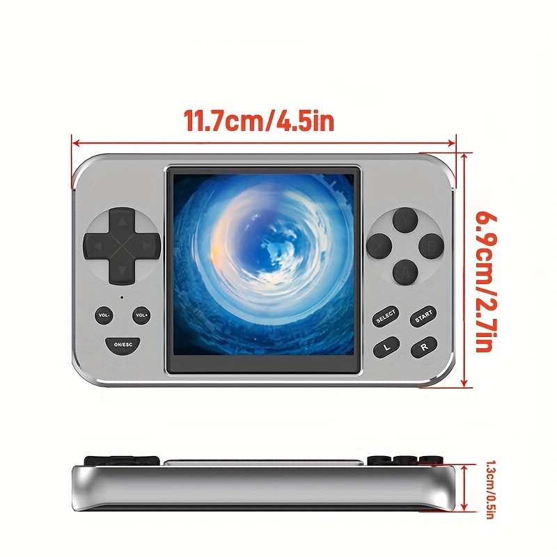 childhood portable retro gaming player 5000mah power Temu