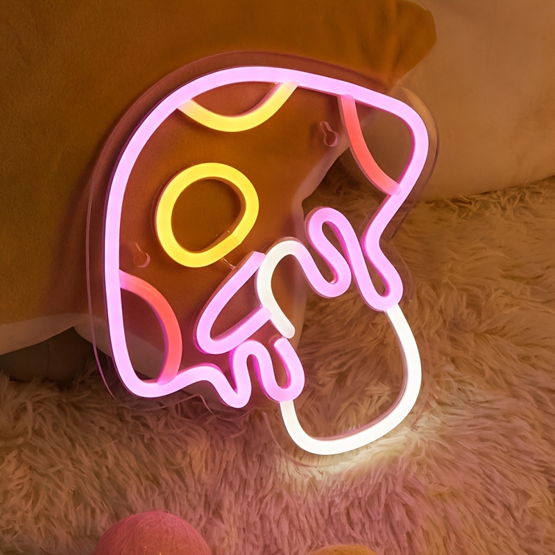 

Led Neon Mushroom Cute Neon Sign, Usb Powered Night Light, 3d Wall Art & Game Room Bedroom Living Room Decor Lamp For Children Kids Girl