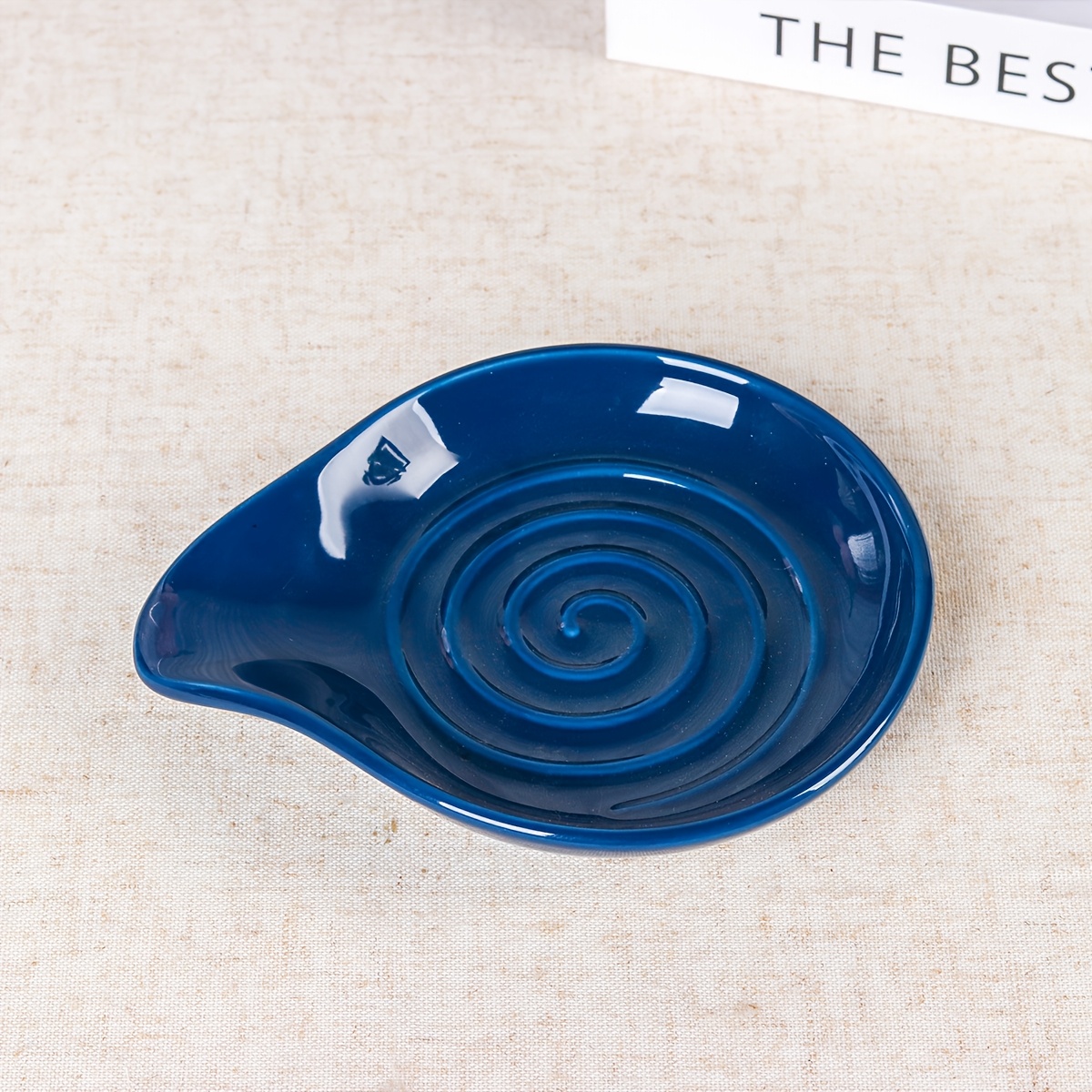Poggiamestolo In Ceramica A Forma Di Fiore, 13,5 Cm, Resistente Al Calore, Per Cucchiai, Mestoli E Cucchiaini, Regalo Idea