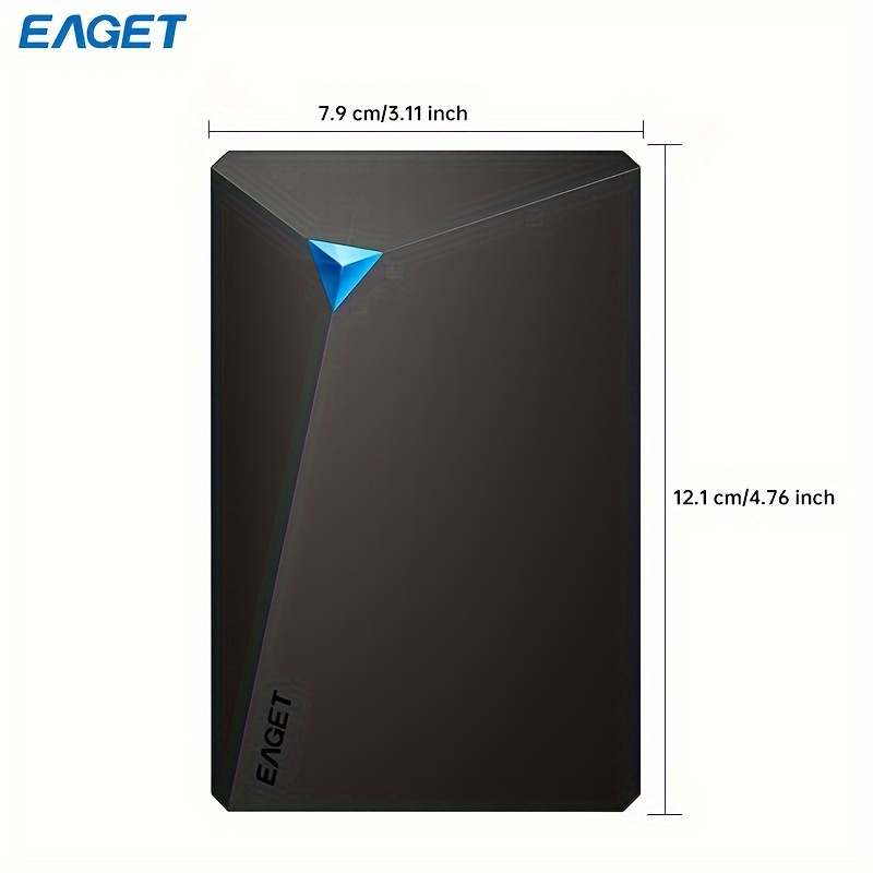 EAGET 500GB Large Storage Portable External Hard Drive, USB 3. 0 Mechanical Hard Drive for PC Laptop PS4 Xbox One Xbox Game/File/Video/Music Storage Expansion Backup 9 EAGET 500GB Large Storage Portable External Hard Drive, USB 3. 0 Mechanical Hard Drive for PC Laptop PS4 Xbox One Xbox Game/File/Video/Music Storage Expansion Backup - Image 9