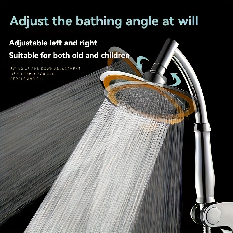 Ultra-Powerful Handheld Showerhead Rainfall Set