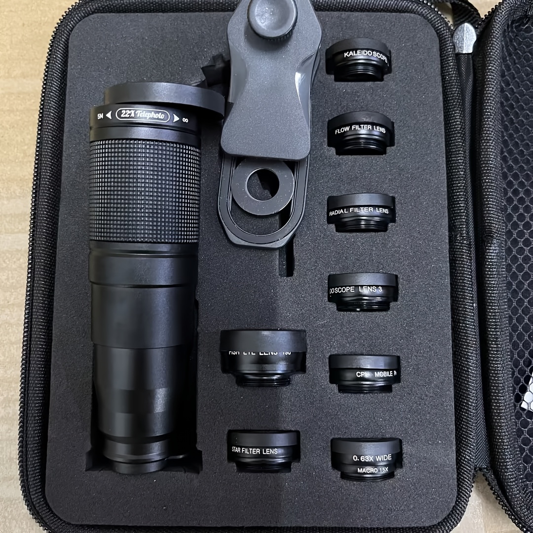 Mobile Lens Combination Set, Compatible With Most Smartphones