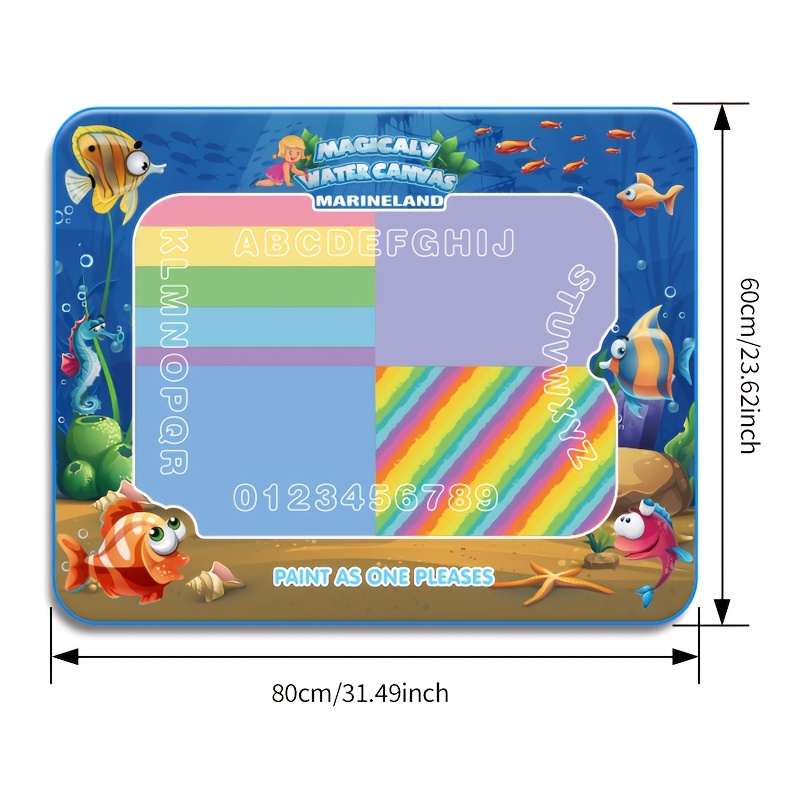 Magic Doodle Mat Set - Reusable Water Drawing Pad
