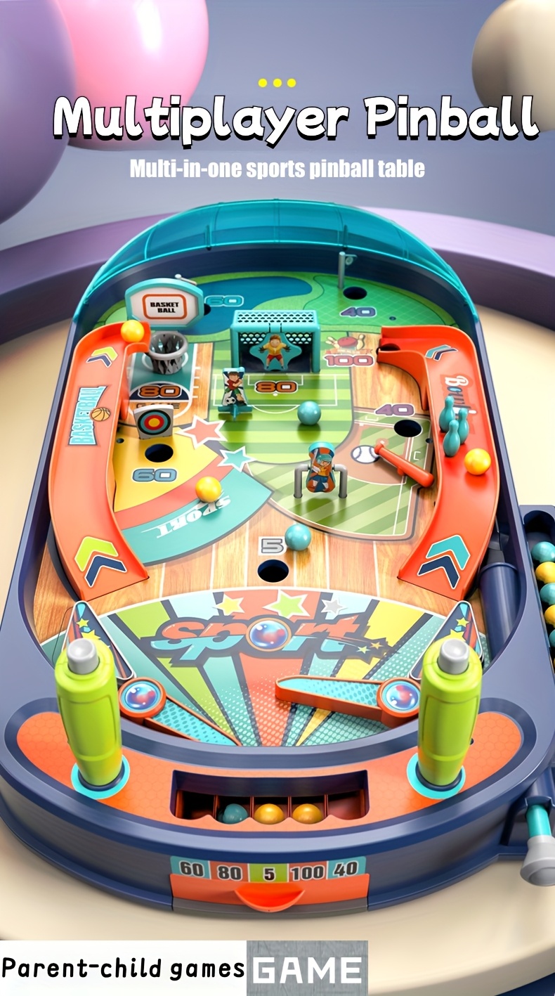 multi game motion marble desktop game colorful attracting attention a competition against multiple people for points making the game Product details 0