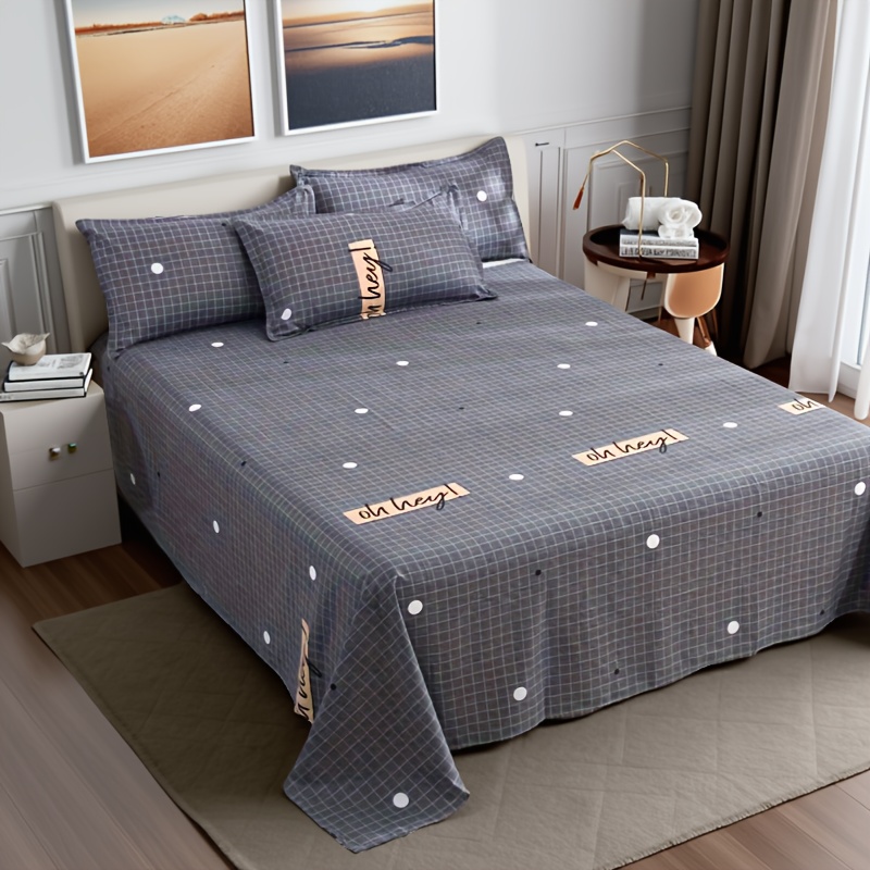 TEMU 1 drap de lit (taie d'oreiller non incluse)