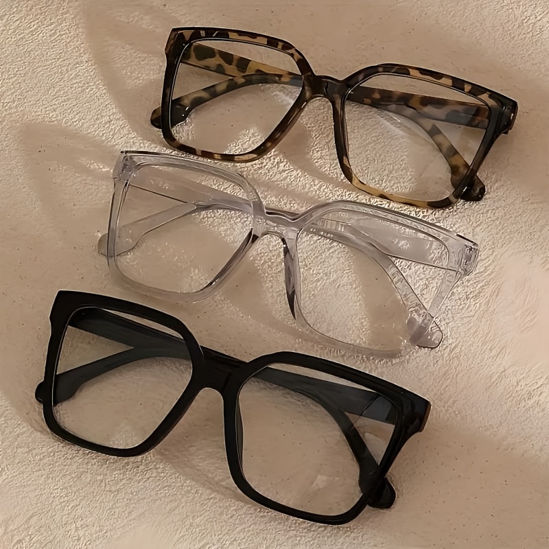 1pc/3pcs/4pcs Retro Classic Fashion Glasses - Suitable For Women' Decor