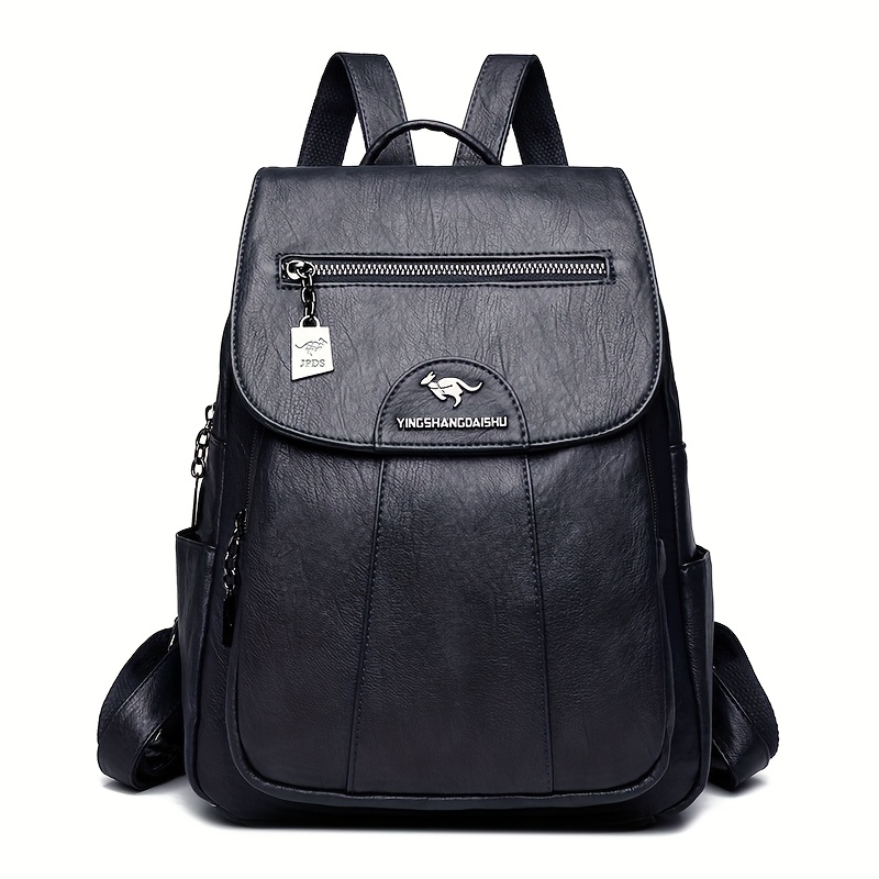 2025 new large capacity womens backpack fashionable and versatile featuring a simple and vintage design suitable for shoulder and crossbody use Product details 14