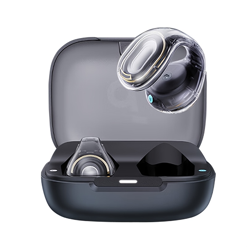 De draadloze oorclip hoofdtelefoon