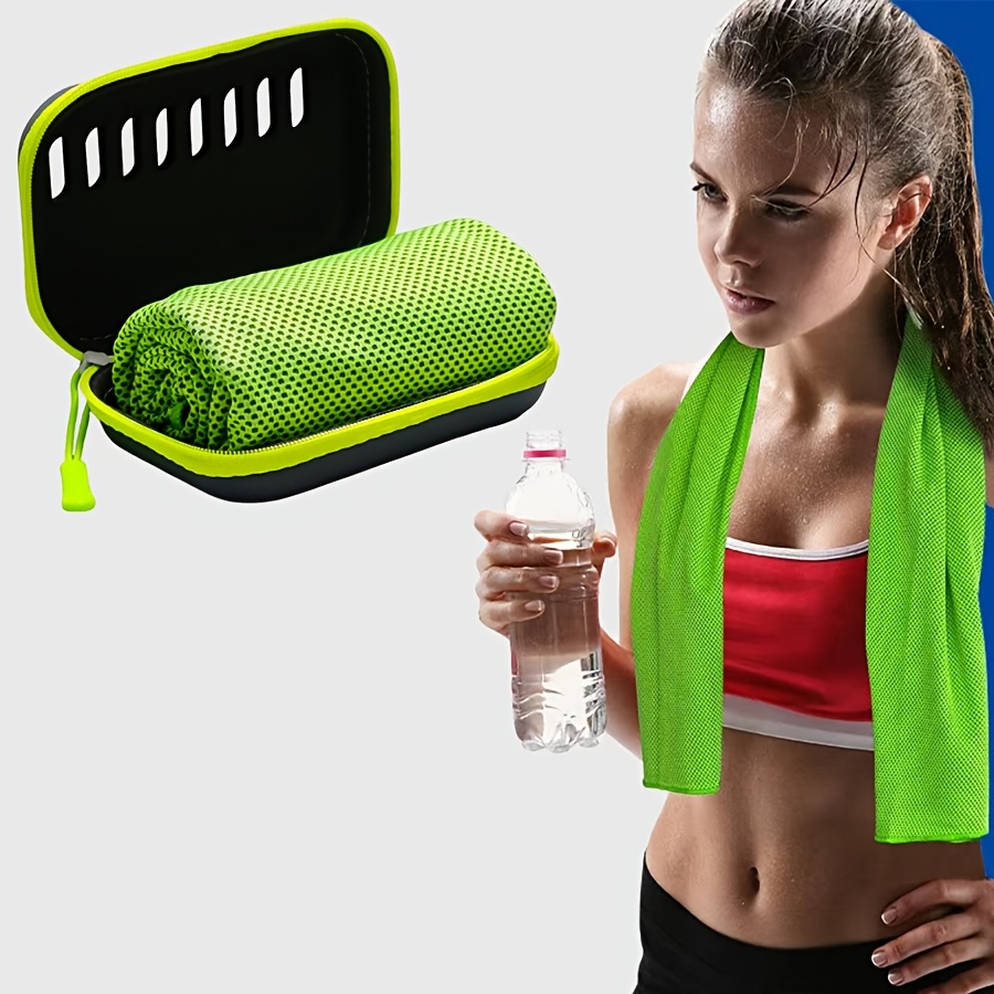 TEMU Gift Box Quick Drying Sports Towel - Fitness Sports Towel, Sweat Absorption Speed, Cooling Towel, Ultra Lightweight And Breathable, Used For