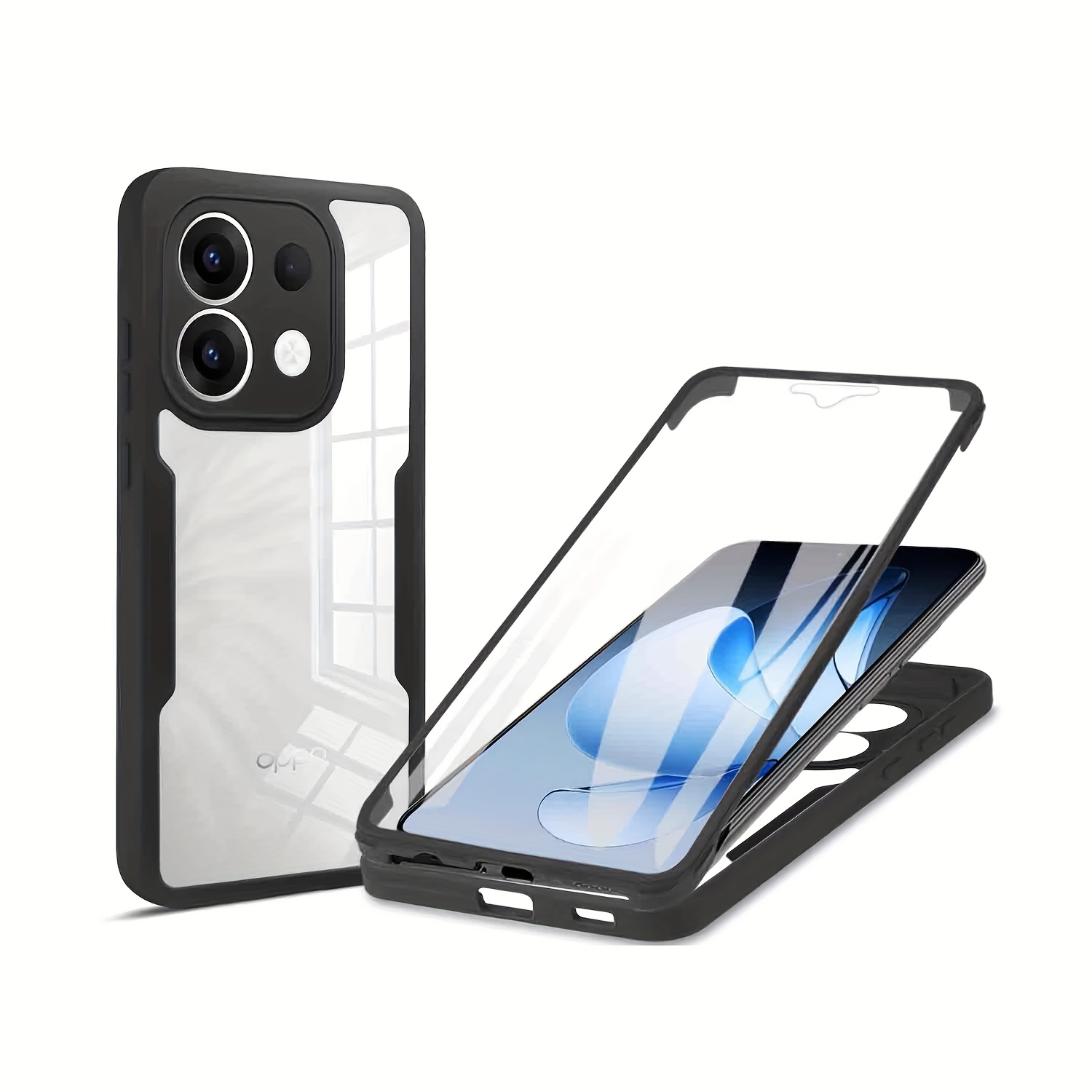 TEMU Phone Case For Oppo Reno13 5g With Built-in Screen Protector