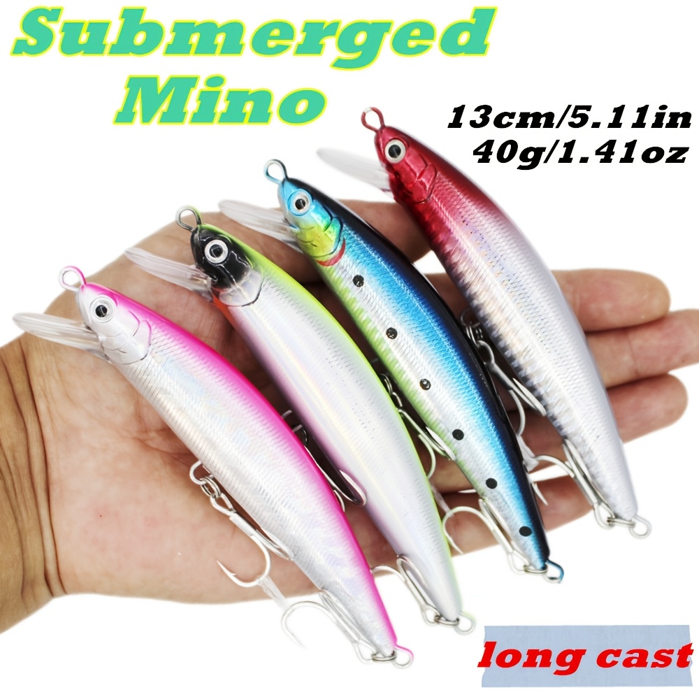 * of 13 Cm/40 G * Imitation Fishing Bait for Long-Distance Deep-* Fishing,  Artificial Bait for Big * Lures, Suitable for Sea Dragging to Catch Sea *  And Mackerel