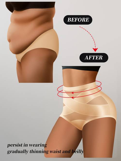 1-pack hoge taille slips voor vrouwen