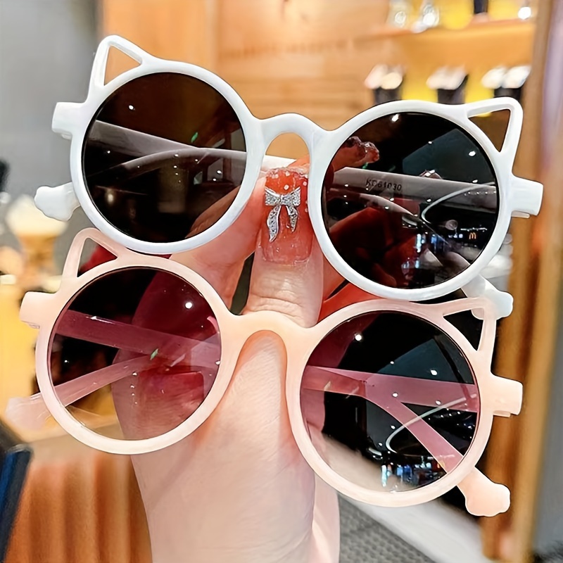 

2pairs, Sweet Classic Fresh Cat Ears Round, For Boys Girls Outdoor Sports Party Vacation Travel Supplies Photo Props