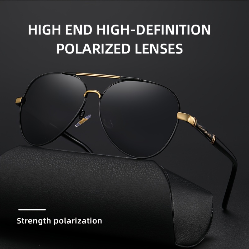 

Trendy Driving Polarized Fashion Glasses, Uv Protection Fashion Glasses For Men Women Holiday Outdoor Sports Decors, Ideal Choice For Gifts