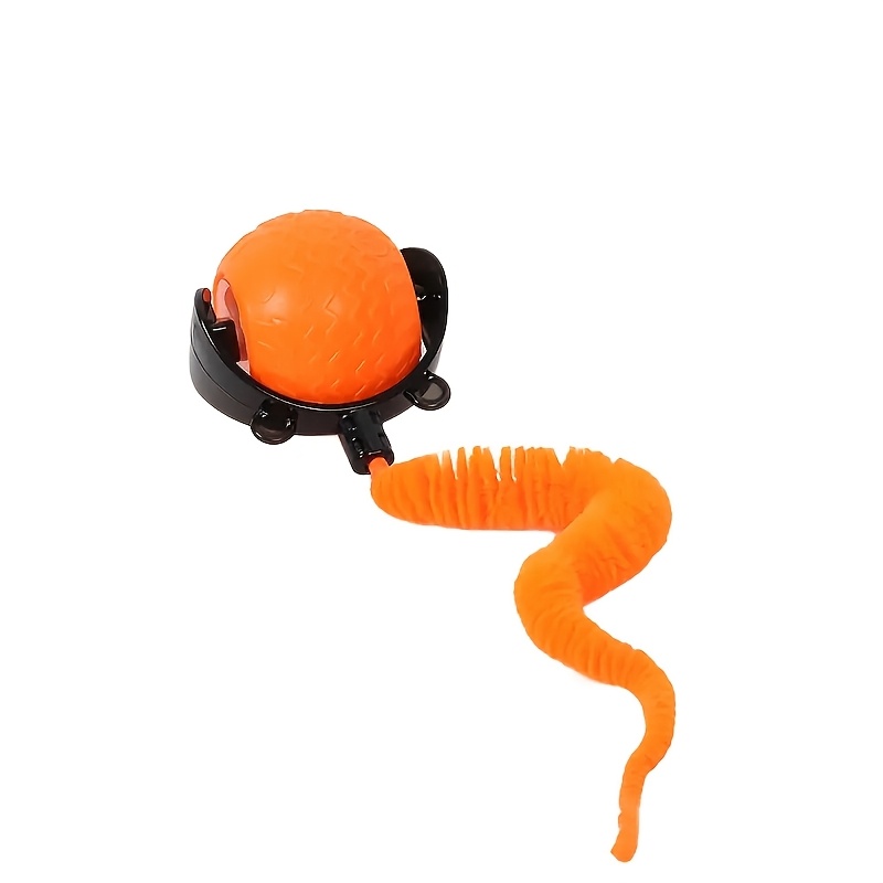 TEMU Une balle de jeu interactive intelligente pour chat, un outil de soulagement du stress pour animaux, offrant un en intérieur pour de toutes