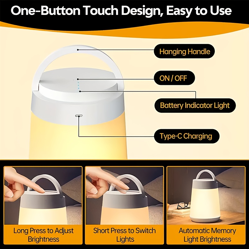Portable And Soft Bright 6000K Color Temperature Spotlight with Adjustable Brightness in Three Modes, Suitable for Gardens, Lawns, And Horticulture. It Features Remote And Touch Control for Timed Lighting
