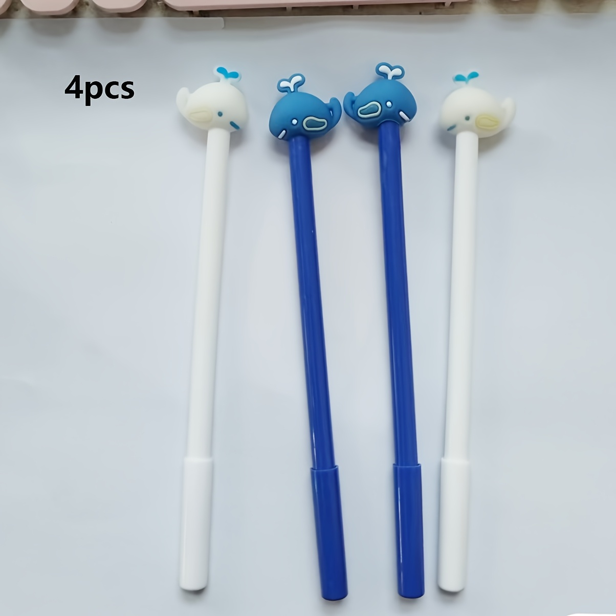 Random 4pcs Whale Ballpoint Pens