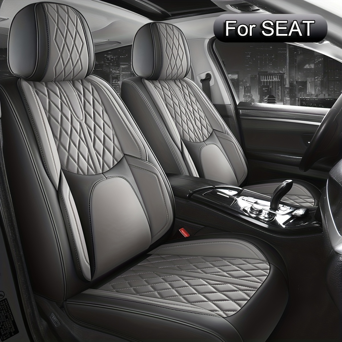Car For Seat Covers Full Set, Fit For , Ibiza, , , , , Universal Car For Seat Protectors, Adjustable Vehicle For Seat Covers With For