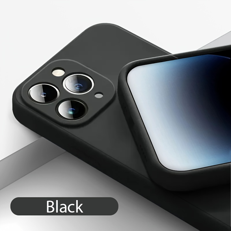 2024 Premium Phone Case for iPhone 15 14 13 11 12 Pro Max 15 Plus TPU Solid Color Fall and Collision Protection Cover