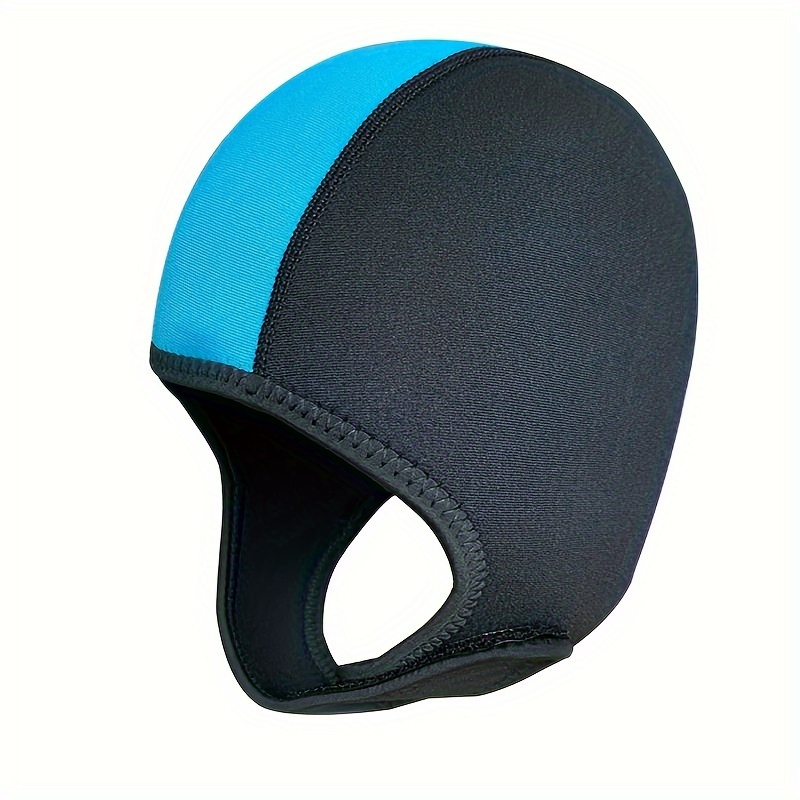 TEMU Casque de plongée en néoprène 3 mm avec sangle à , casque de plongée en néoprène pour snorkeling, bonnet de plongée pour hommes, femmes, et