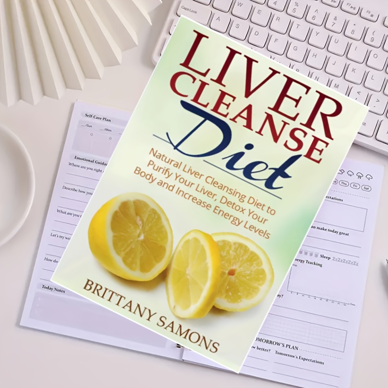 TEMU 20-page Diet Manual, 8.3x5.5 Inches, Your Liver, Levels, Decorative Cover, Durable Cover, Ideal Gift For Family , Diet