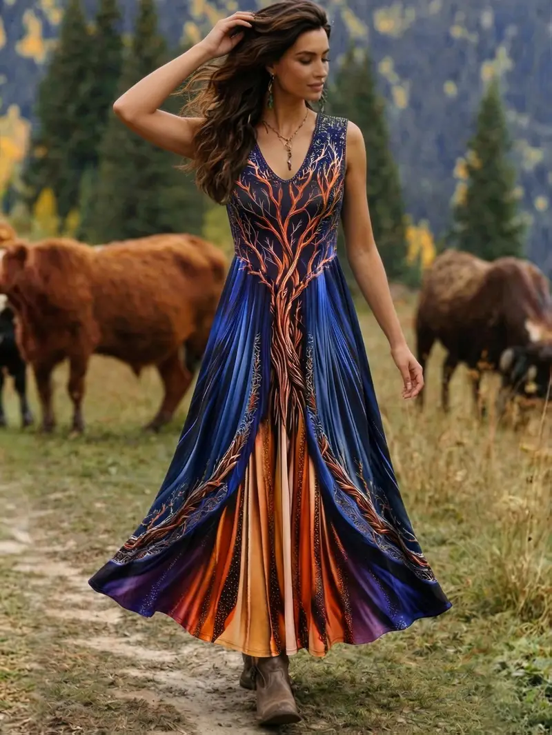 tree of life maxi dress The Cassandra Dress ~ our boho-luxe masterpiece as worn by our muse @zoe.sallis