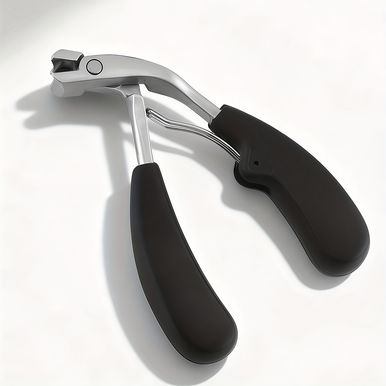 TEMU Heavy-duty Podiatrist-grade Nail Clippers For Seniors | Stainless Steel | Design With Handle, Wide Opening, Ergonomic Nail Clippers | Suitable
