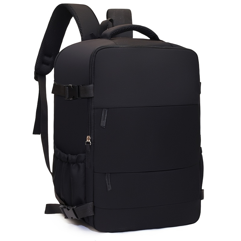 TEMU 180Â° Opening Large-capacity Backpack, Casual Outing And Travel Bag, With Rear Handle And Insert Pocket, Airline-regulated Dimensions Of