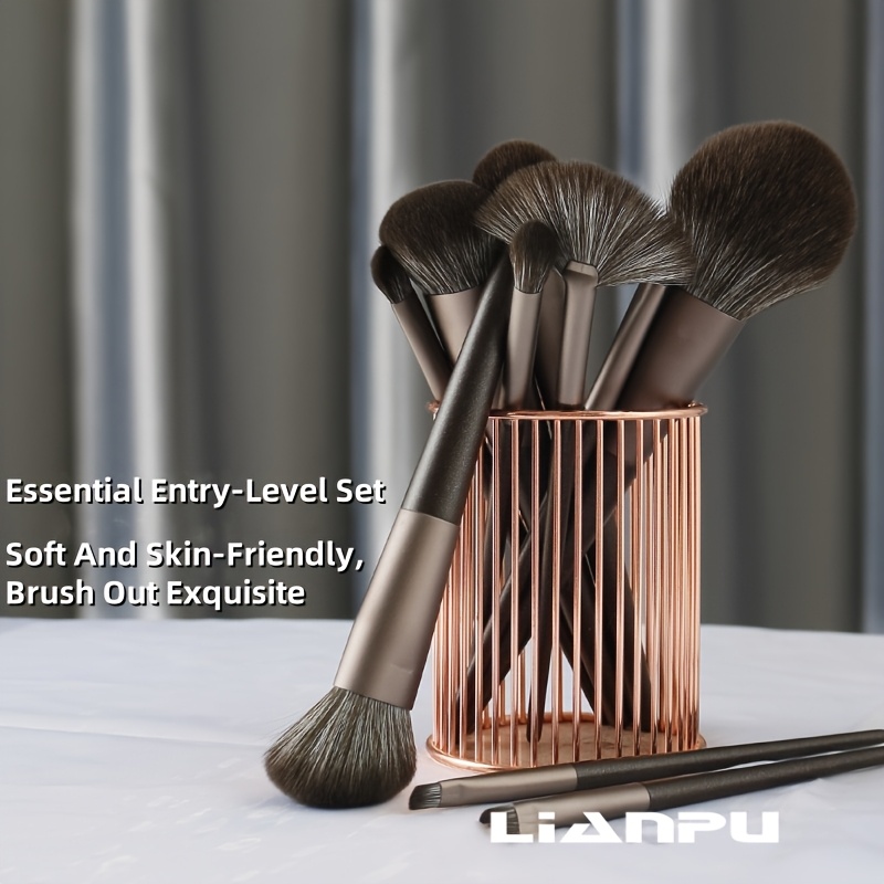 juego brochas maquillaje cabello piezas pelo Temu El Salvador