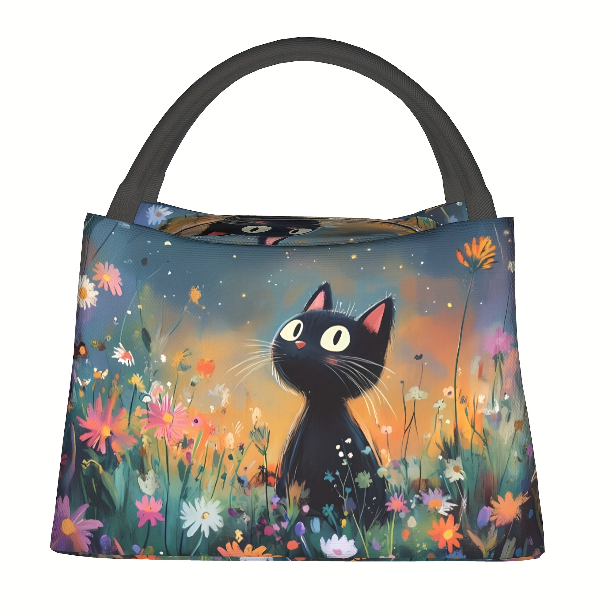 TEMU 1pz in di Portatile Isolato Cooler Bag, Riutilizzabile Termico Tote per Campeggio, Picnic, Spiaggia, Ufficio e Attivit� , Regalo di Compleanno