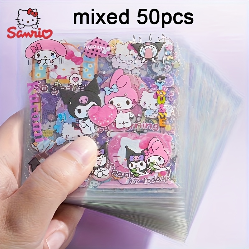 50pcs Mixed 20-sheet Pet Stickers - Cartoon And Animal Designs, Unique Sticker Pack, Suitable For Scrapbooking, Projects, And Water Bottles