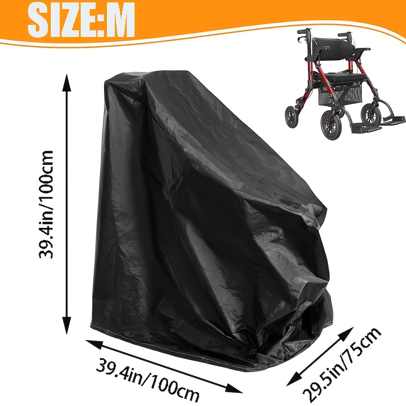 1pc Durable Cover For Your Electric Wheelchair.portable Electric Wheelchair Cover - Easy Design For Daily Use & Storage, Provides Reliable Shield Fading And Dust .