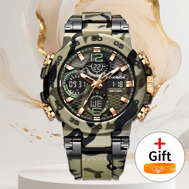 Image of Lige 's Women Watch Sports Digital Watch Led Alarm Men's Watch Men's Casual Electronic Men's Watch Men's Ideal Gift.