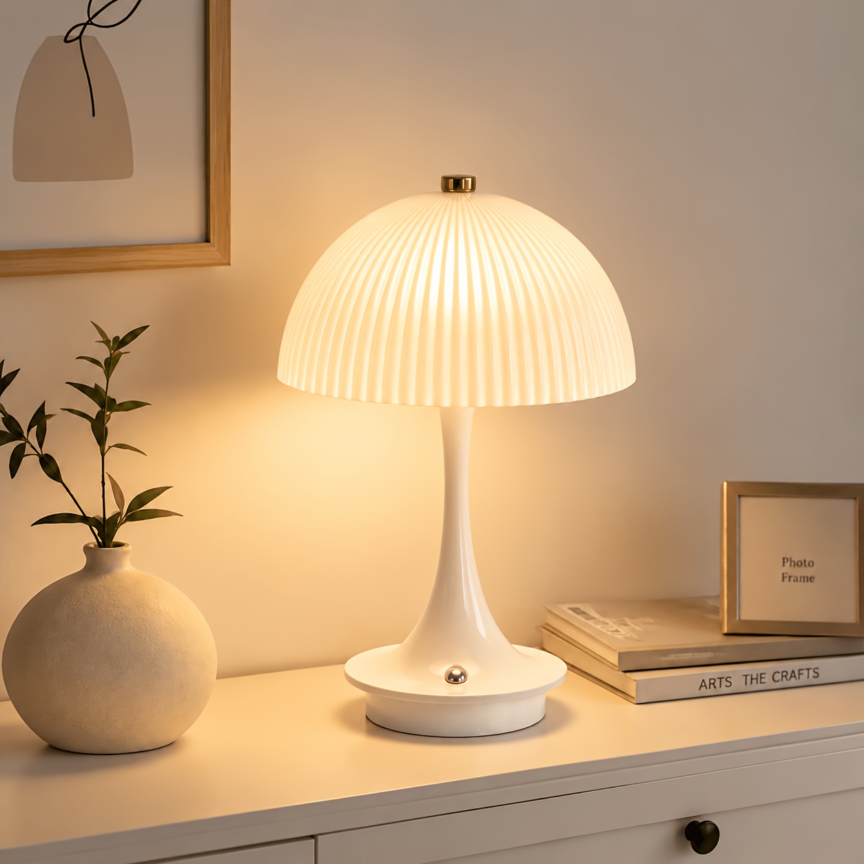 LED Intelligent Rechargeable Desk Lamp with Touch Control