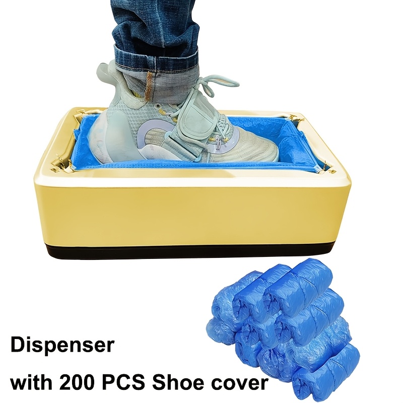 Happyyami Distributeur Automatique De Couvre-Chaussures - Protection Tapis Et Sols, Idéal Maison Et Bureau