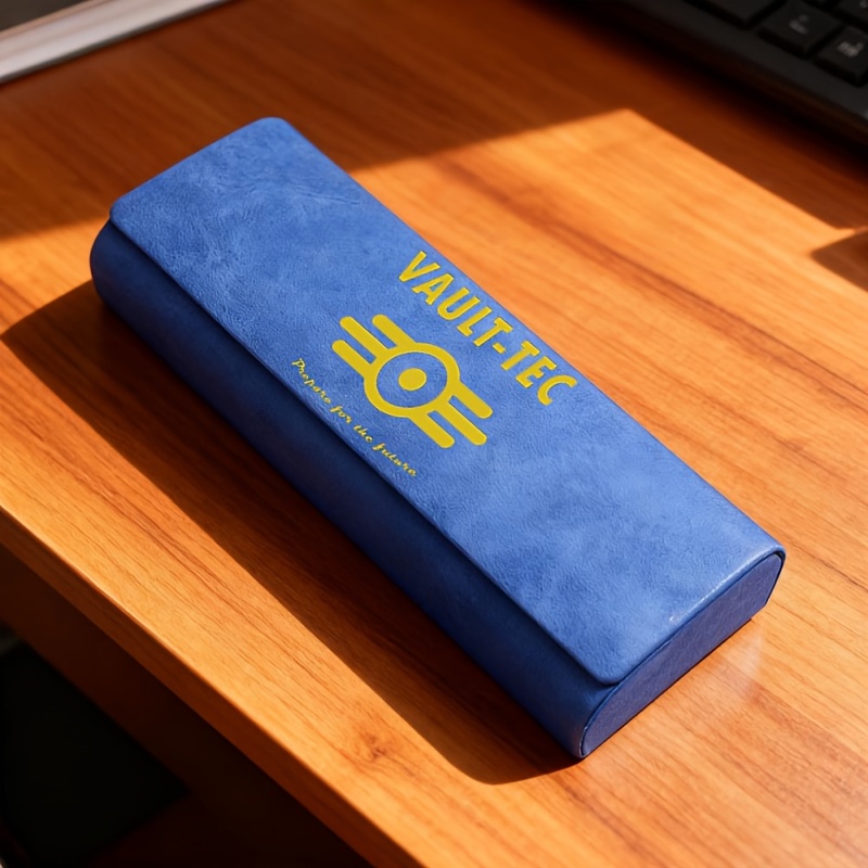 Image of Shockproof Anti-scratch Glasses Case, Case Hard Shell, Eye Glasses Case, Pressure-resistant, For Protective Accessory For Men, Women, And Students