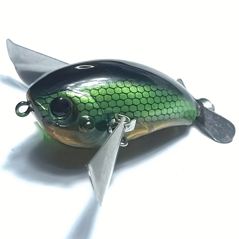 TEMU 1pc Topwater Popper Fishing Lure, Bird Sound, Pvc Material, Ideal For Bass And Panfish - Pack Of Multiple Quantities ( To Sku)