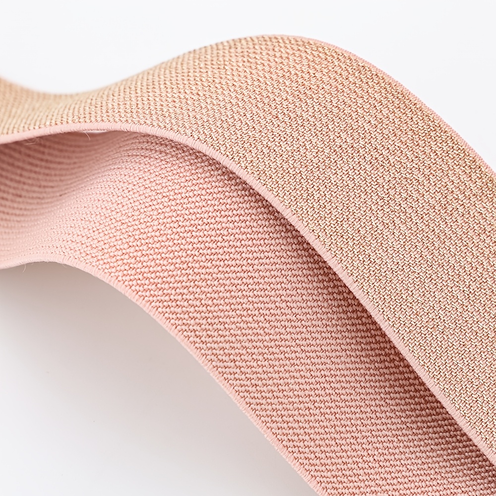 Elastic Waist Belt with Golden Threads for Riding & Equestrian Sports
