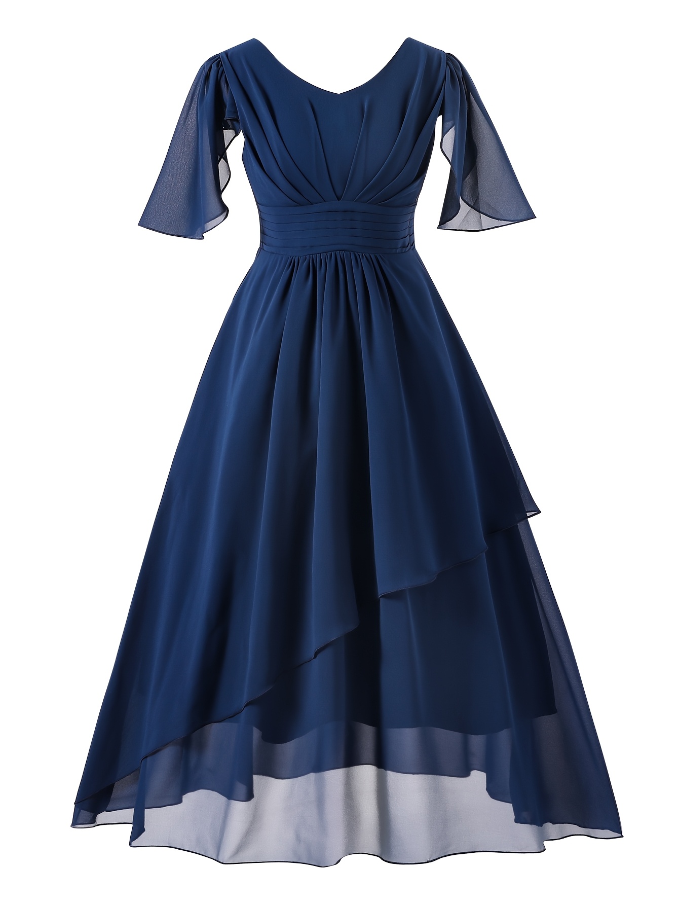 green emerald velvet dress Mother of The Bride Dresses V Neck Chiffon Lace Appliques Tea Length Dress  Formal Prom Evening Gowns Black 0 at Amazon Women's Clothing store main image 1