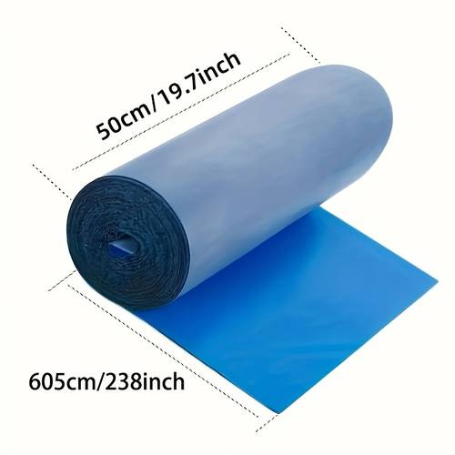 item picture one roll of 50 06 605cm large industrial waterproof roof silvery roof waterproofing material for metal iron sheets and roofs prevents water leaks metal roof protection flexible material